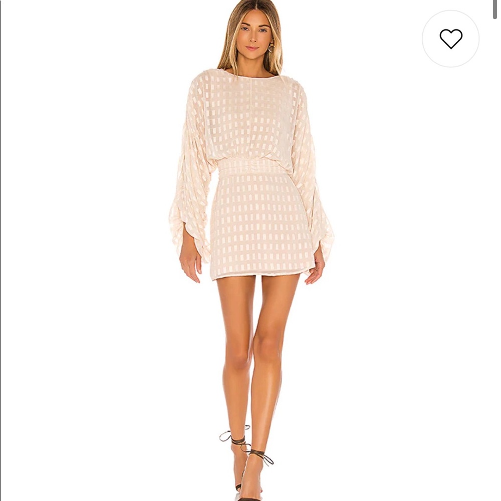 NWT House of Harlow Nika Dress in Champagne